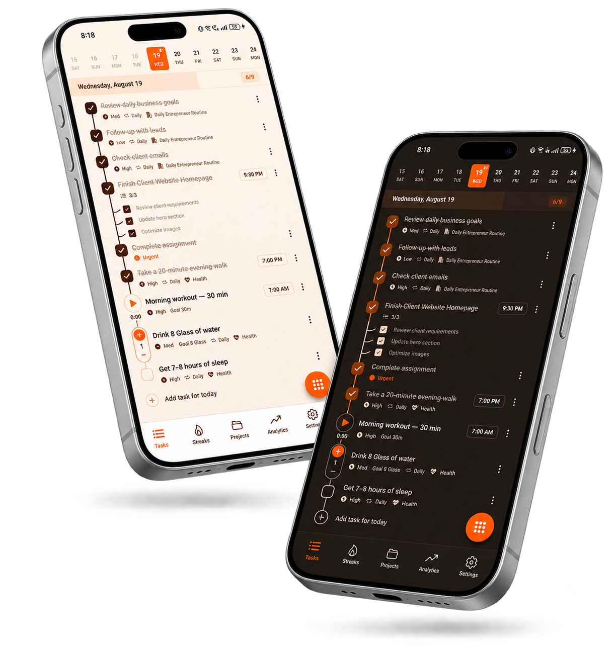 Taskke app screenshot